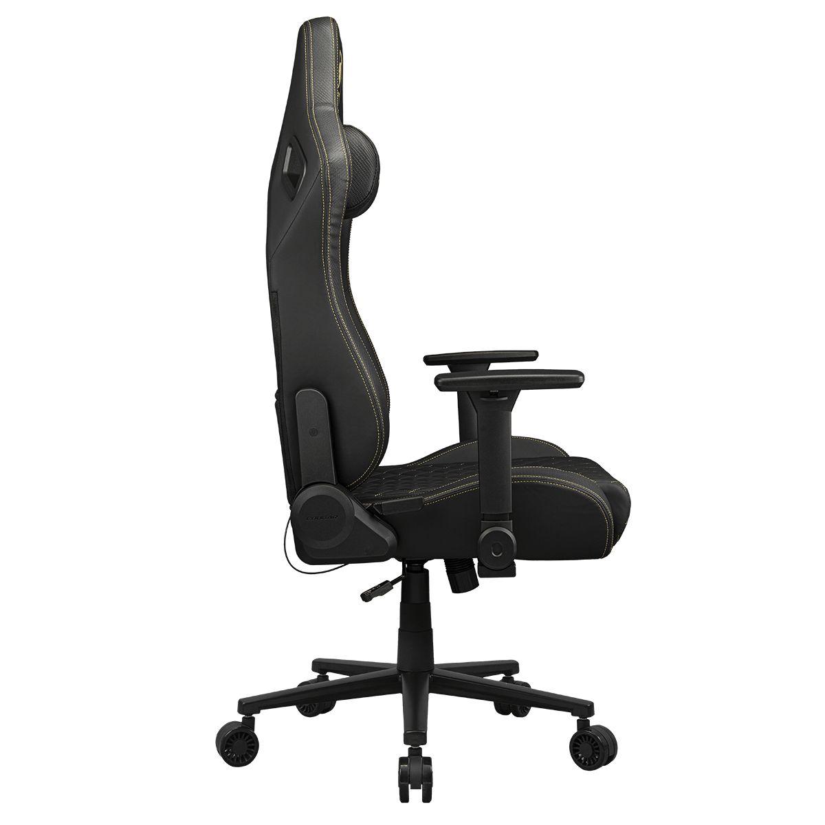 Cadeira Gaming COUGAR Defensor Gold (120 kg - 136,5 cm - 4D - Preto/Dourado), miniatura 5