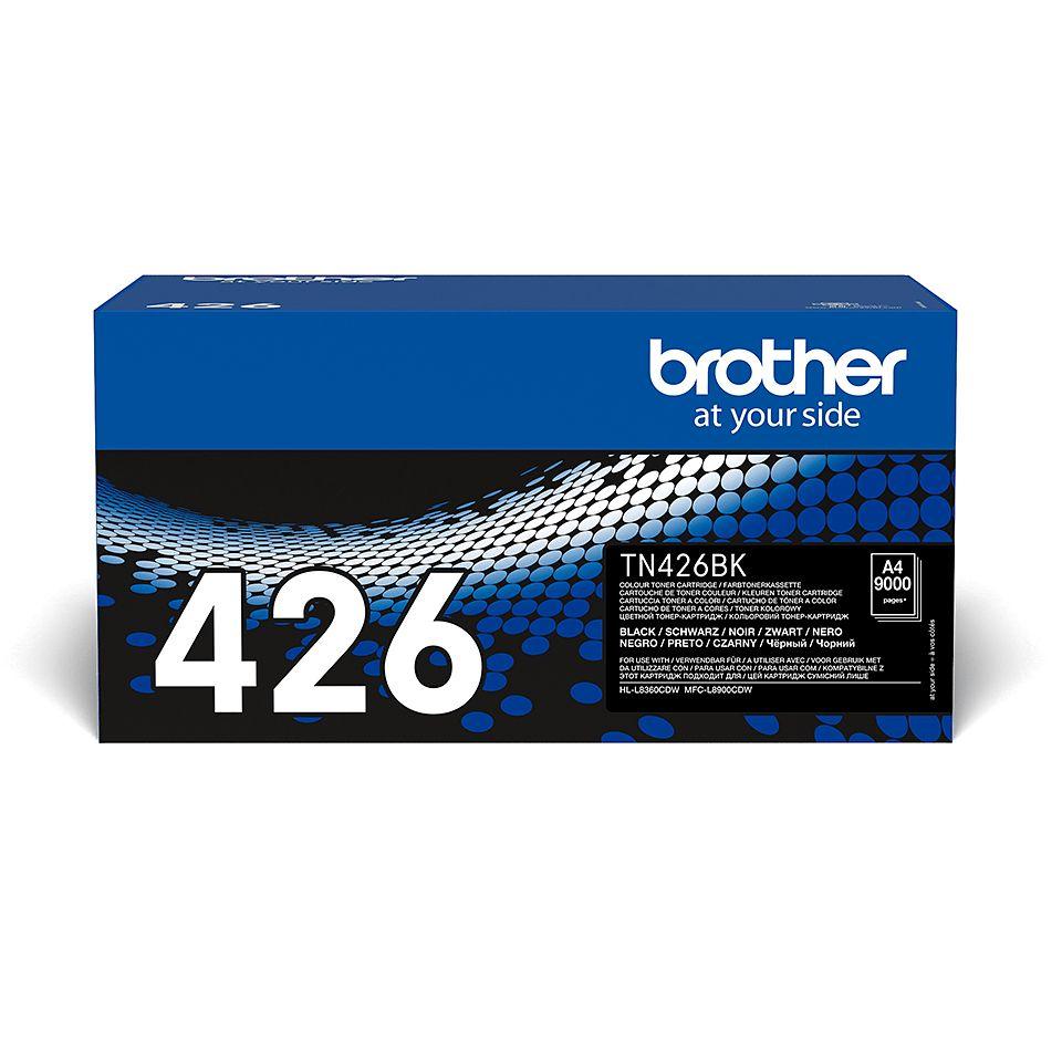 Toner BROTHER TN-426BK (9000 páginas - Preto)
