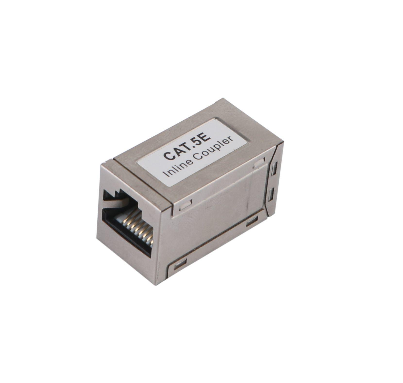 Adaptador RJ45 Fêmea-Fêmea EQUIP 221161 (RJ-45 - Cat.5e - Prateado)