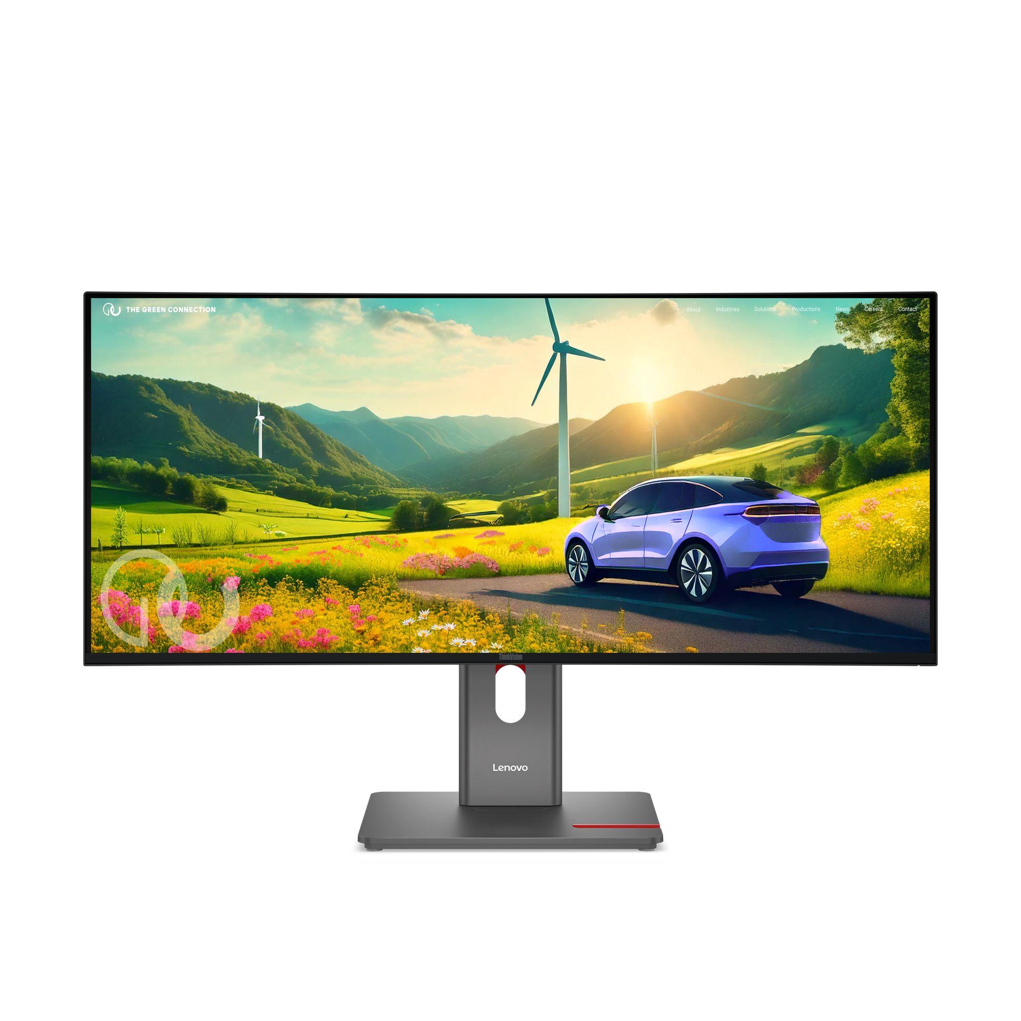 Monitor LENOVO ThinkVision P34WD-40 (34" - IPS - 120 Hz - Preto)