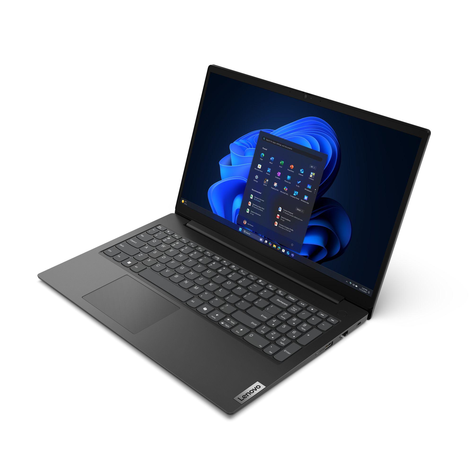 Computador Portátil LENOVO V15 G6 ARP (15,6" Full HD - Ryzen 5 150 - 32 GB - 512 GB SSD - Layout DE - Preto), miniatura 3