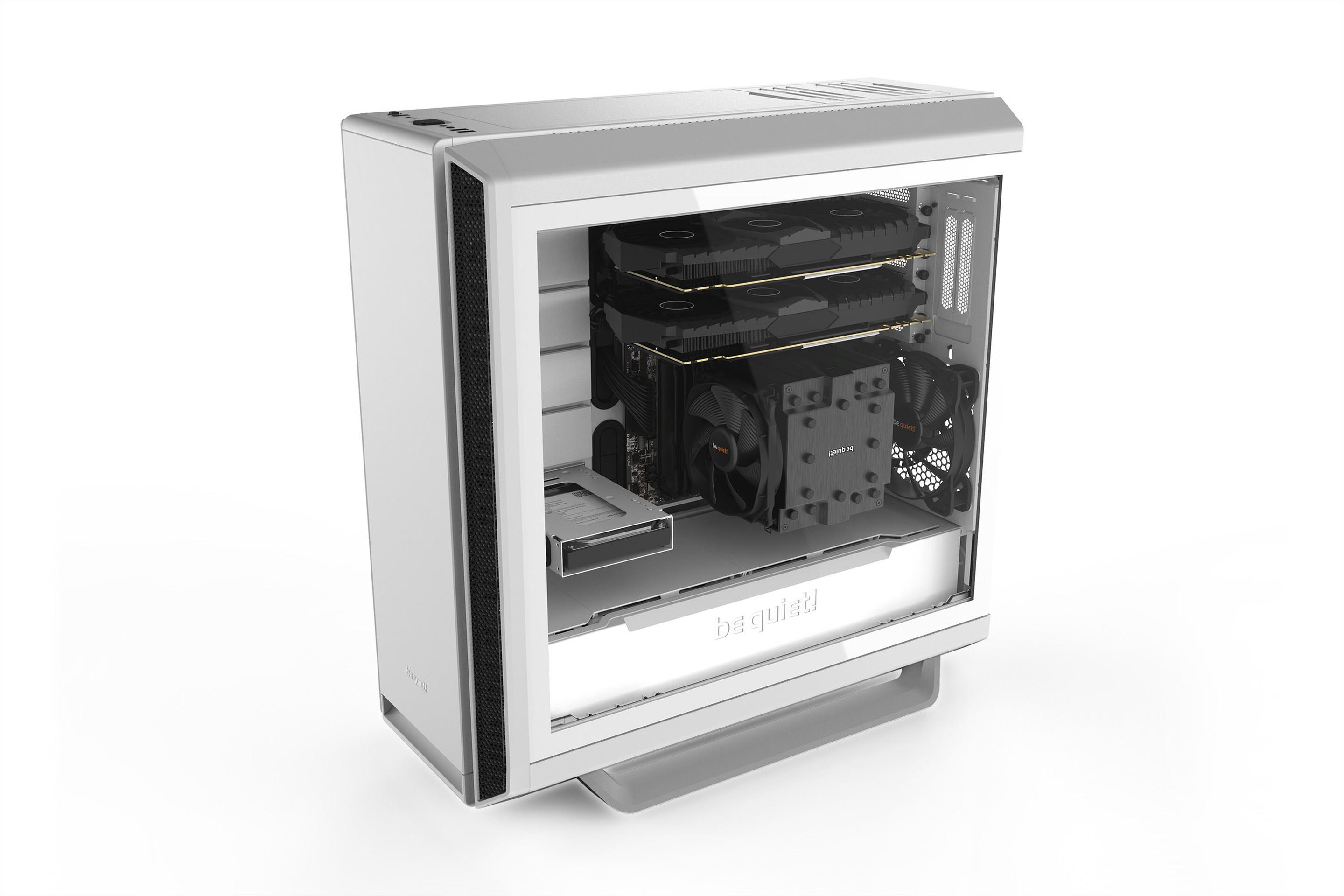 Caixa PC BE QUIET! Silent Base 802 Window (ATX, EATX, micro ATX, Mini-ITX - ATX, PS2 - Midi Tower - Branco) — miniatura 10