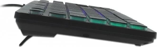 Teclado DELOCK 12115 (QWERTZ alemão - USB - Com fios - Preto), miniatura 4