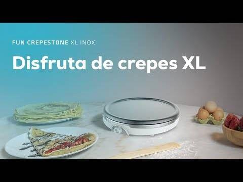 Máquina de Crepes CECOTEC Fun Crepestone XL Inox (Altura 10,3 cm - Aço inoxidável) — miniatura 2