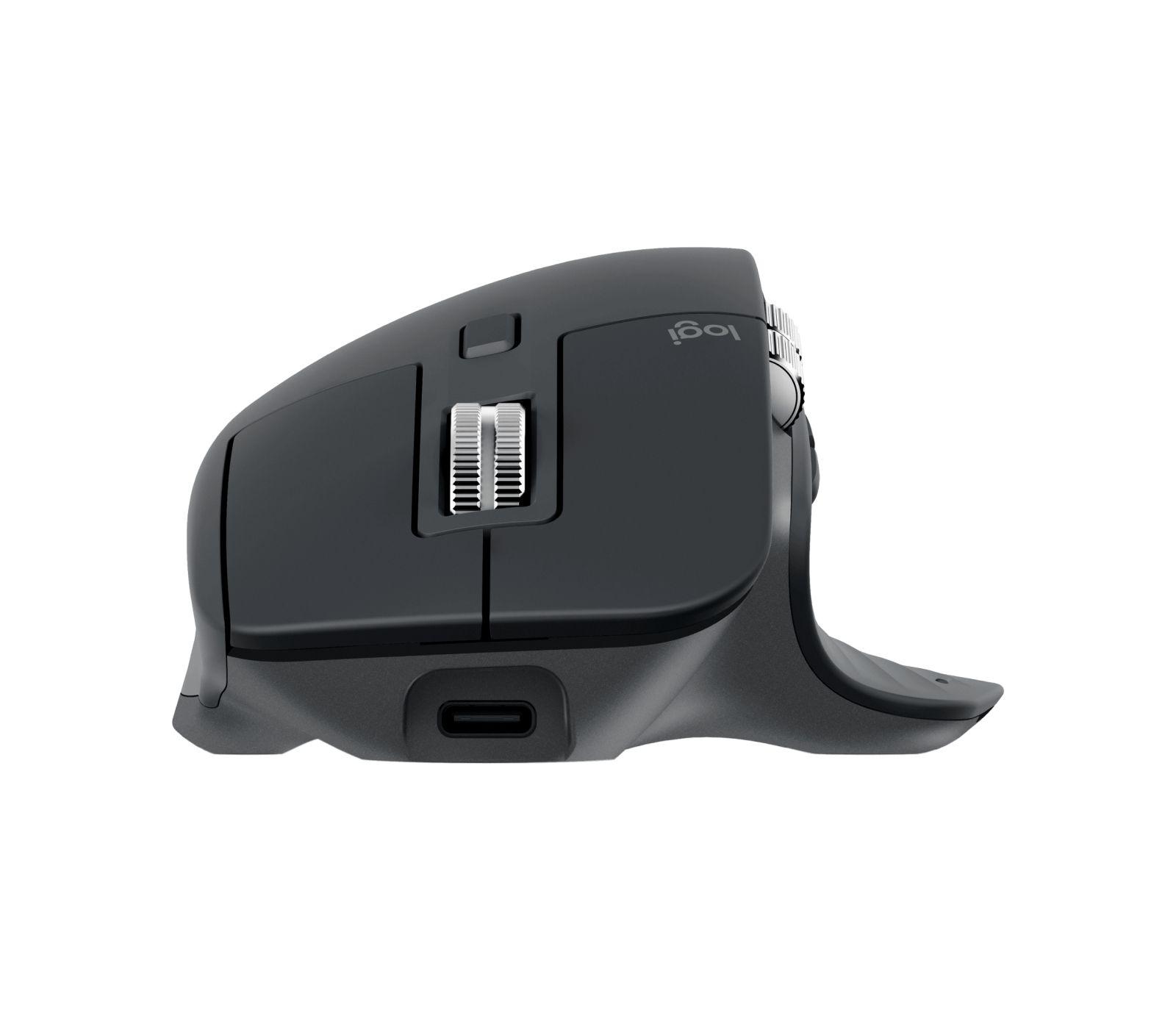 Rato LOGITECH MX Master 3S para Empresas (Mão direita - 8000 DPI - Laser - Grafite) — miniatura 3