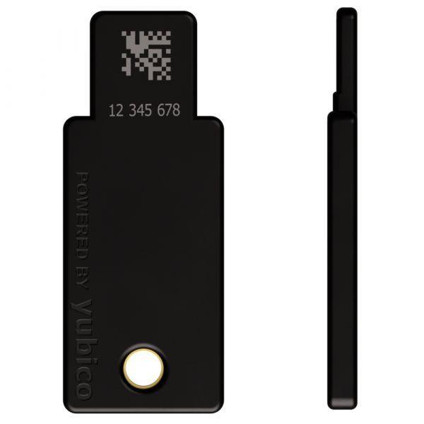Chave de Segurança YUBICO YubiKey 5 NFC (USB-A - NFC - Dourado sobre Preto), miniatura 2