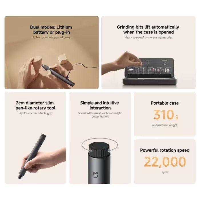 Ferramenta Elétrica Rotativa XIAOMI Mijia (Sem fios), miniatura 4