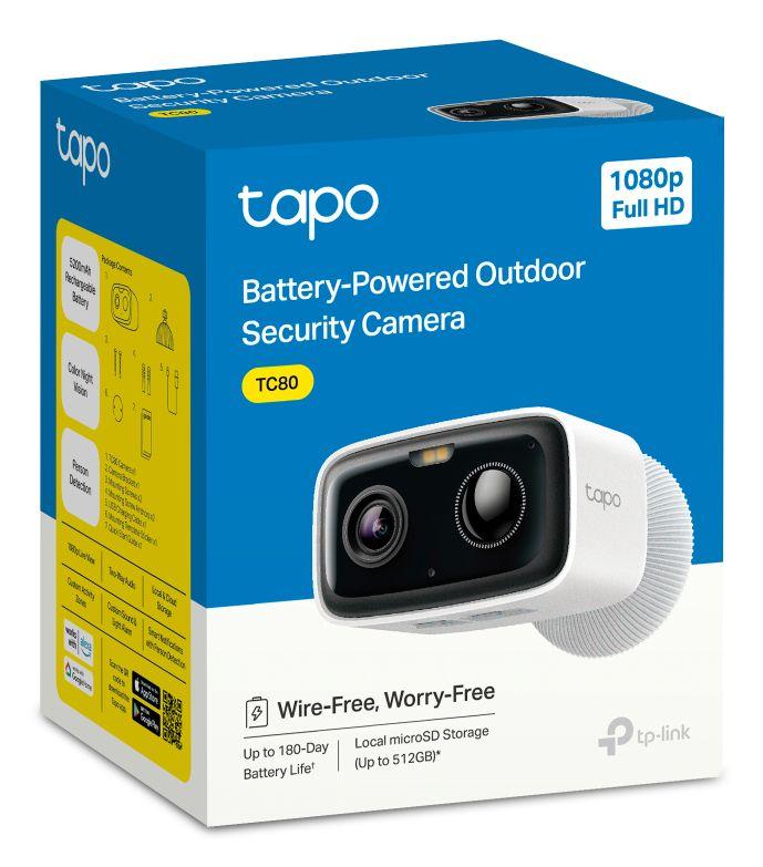 Câmara de Segurança TP-LINK Tapo TC80 (Exterior - 2 MP - 1920 x 1080 pixels - Branco), miniatura 4