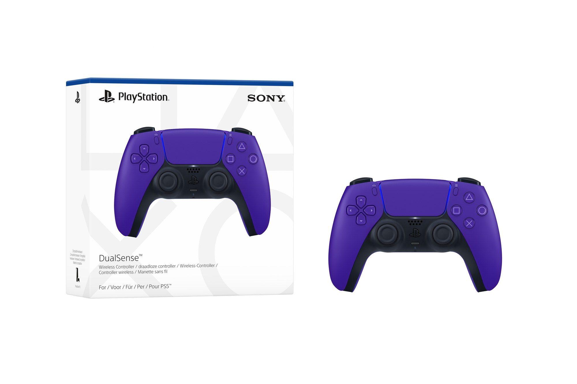 Comando SONY DualSense V2 (PlayStation - Com fios e sem fios - Bluetooth/USB - Roxo) — miniatura 5