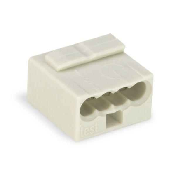 Terminal Elétrico WAGO 243-304 (Cinzento Claro)