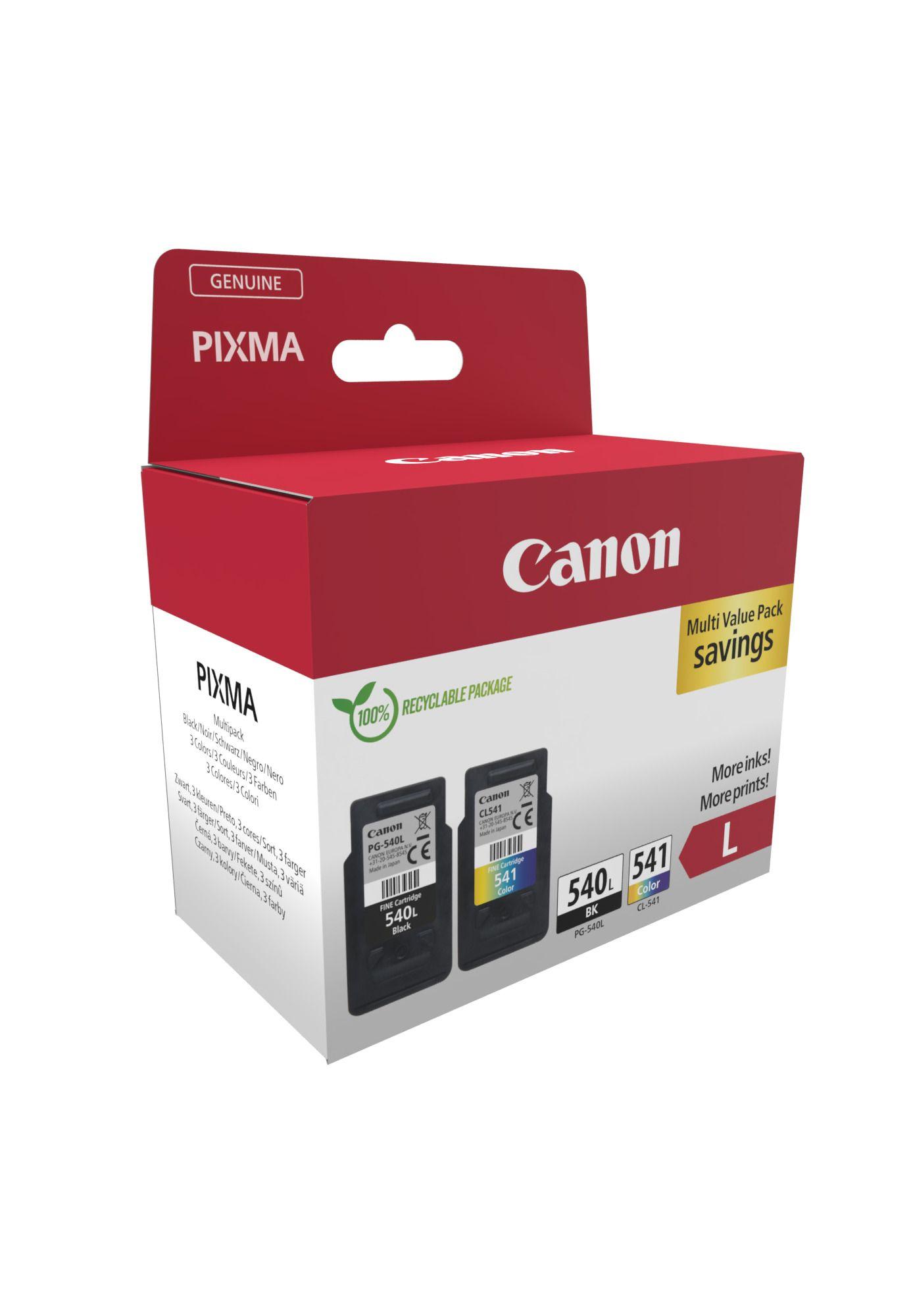 Multipack de Tinteiros CANON 5224B013 (PG-540L/CL-541XL - Preto, Ciano, Magenta e Amarelo), miniatura 2