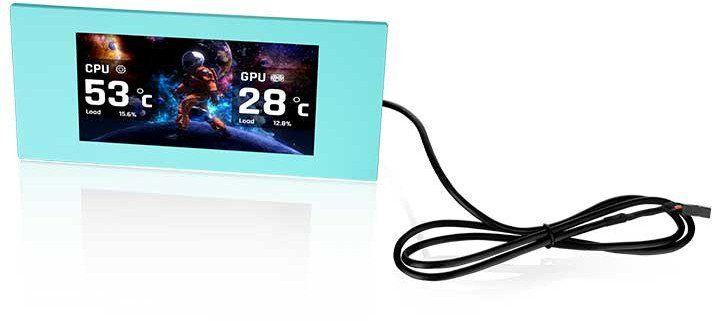 Kit de Painel LCD THERMALTAKE View 600 TG (Verde Menta) — miniatura 4