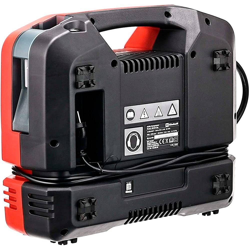 Compressor EINHELL TC-AC 190 OF Set (AC - 74 dB - 8 bar - Vermelho) — miniatura 2