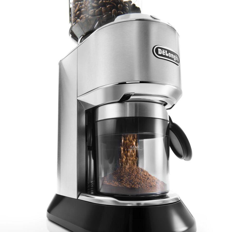 Moinho de Café Elétrico DELONGHI Dedica KG 521.M (350 g - Altura 38,2 cm - Prateado), miniatura 2