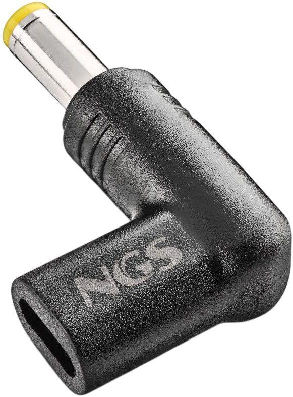 Adaptadores USB-C de 90° para Portátil NGS BUD-T (Preto), miniatura 3