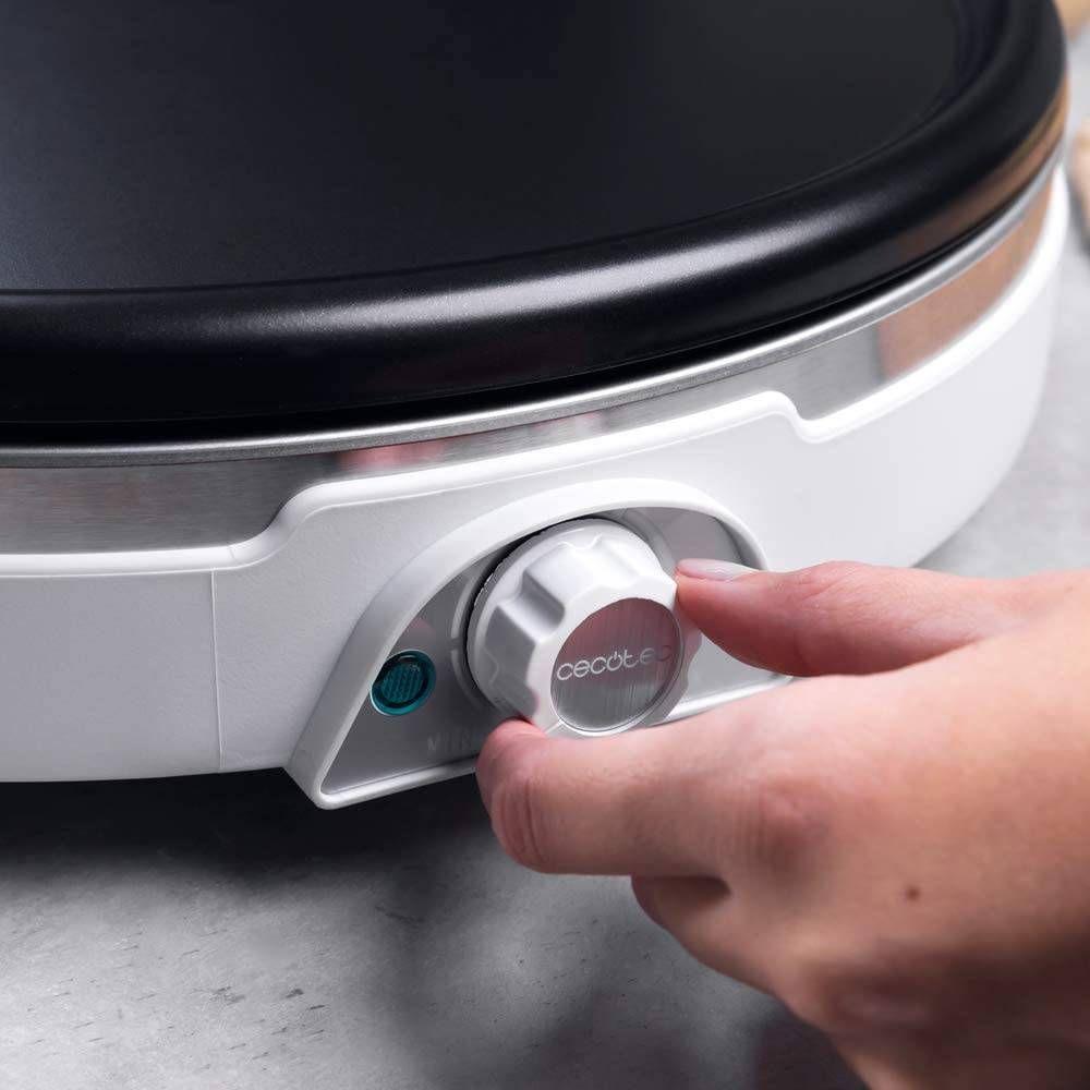 Máquina de Crepes CECOTEC Fun Crepestone XL Inox (Altura 10,3 cm - Aço inoxidável) — miniatura 5