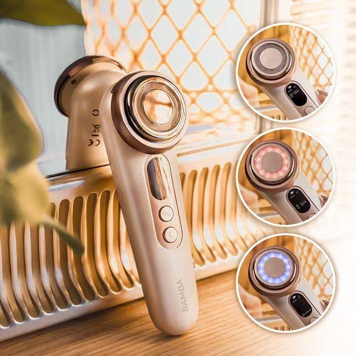 Massajador Facial de Fototerapia CECOTEC Bamba FaceCare LightSonic (Branco/Rosa), miniatura 5