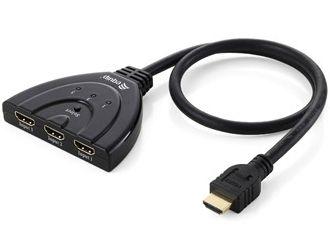 Comutador HDMI EQUIP 332703 (Preto)