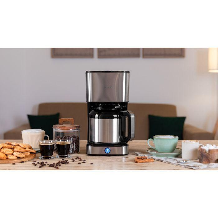 Máquina de Café de Filtro CECOTEC Coffee 66 Drop & Thermo Time (950 W - 1,2 L - Botões - Cinzento), miniatura 3