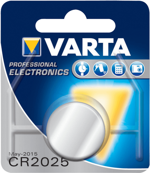 Pilha de Lítio Botão VARTA CR2025 (3V - 170mAh)