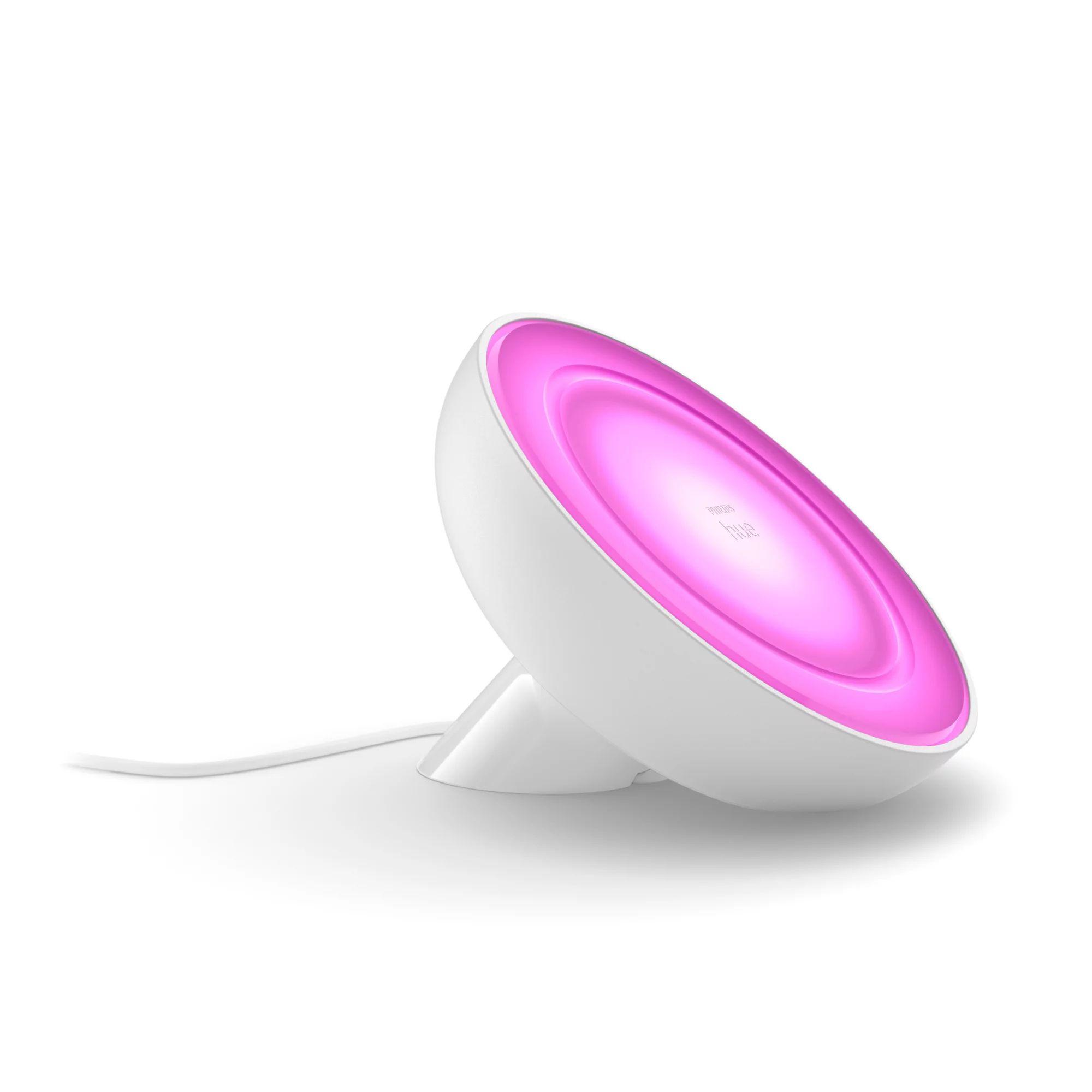 Candeeiro de Mesa Inteligente PHILIPS Hue Bloom (Metal - Branco)