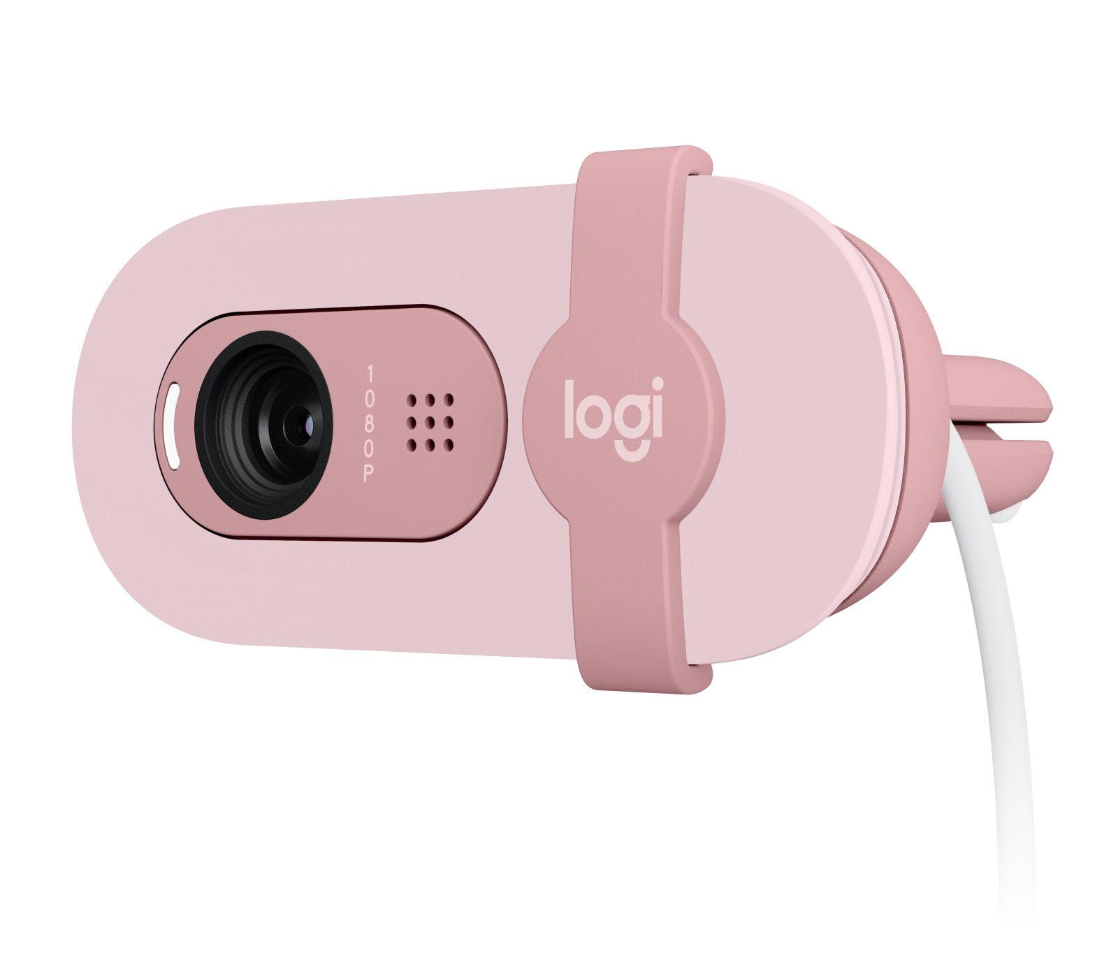Webcam LOGITECH Brio 100 (USB - Windows, macOS, ChromeOS - Rosa) — miniatura 6
