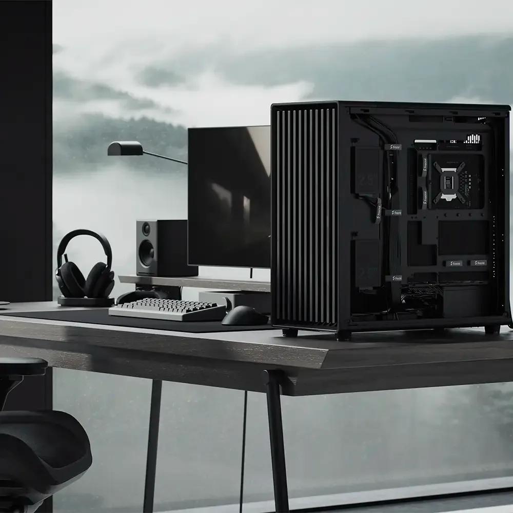 Caixa Extended-ATX FRACTAL DESIGN North XL Momentum Edition (Midi Tower - Vidro temperado, aço - 17,6 cm - Preto), miniatura 2