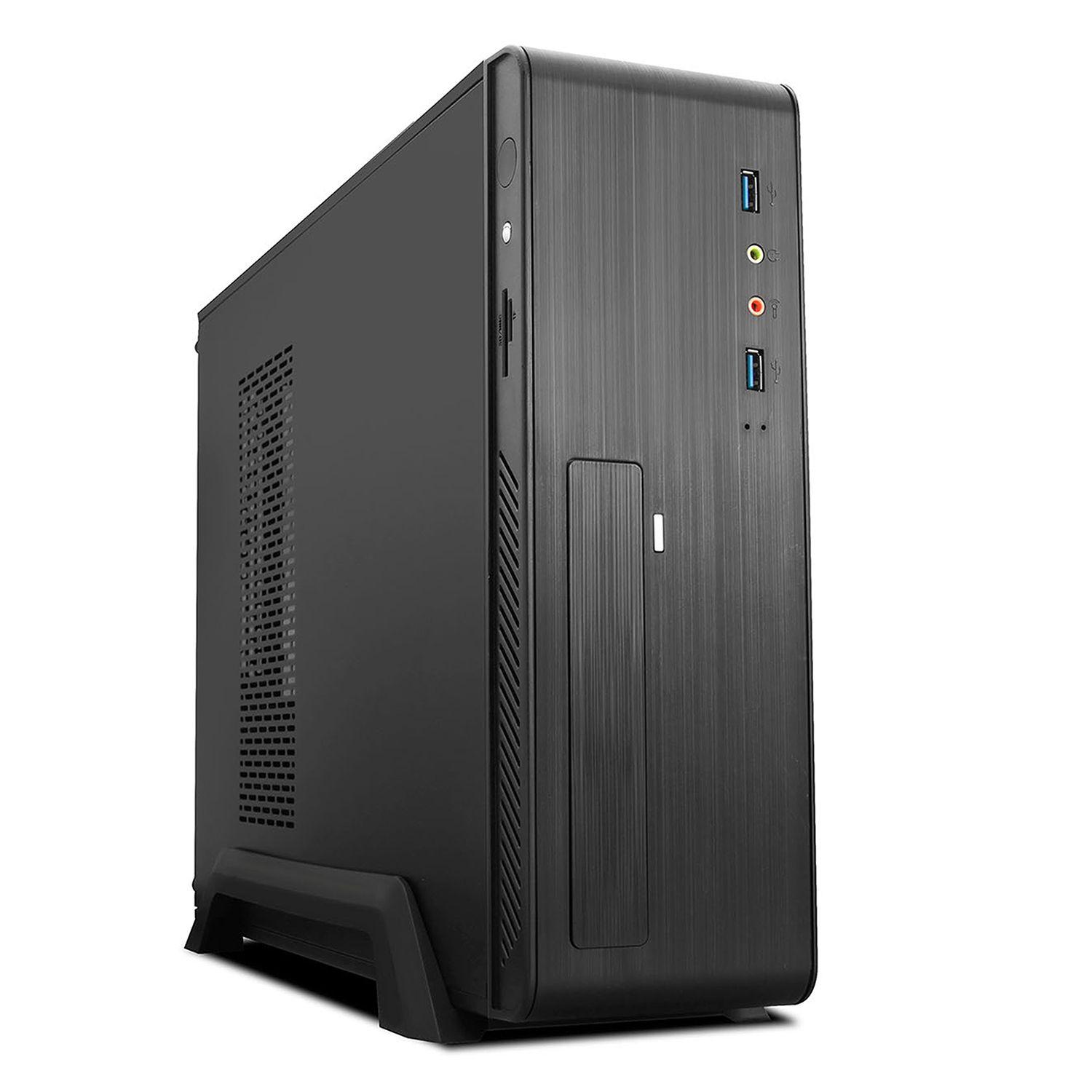 Caixa PC Slim TOOQ TQC-3006DU3C (micro ATX, Mini-ITX - microATX - 500 W - Preto) — miniatura 4