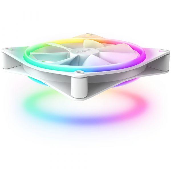 Kit de Ventoinhas NZXT RF-D14DF-W1 (Borracha, plástico - Multicor - 3,12 W - Branco) — miniatura 2