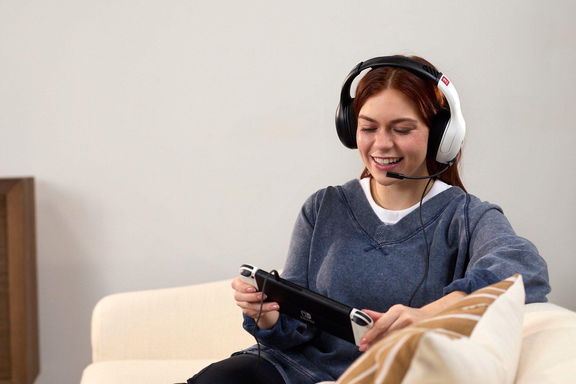 Headset Gaming TURTLE BEACH Airlite Fit (Binaural - Com fios - Circum-aural - Preto e Branco), miniatura 7