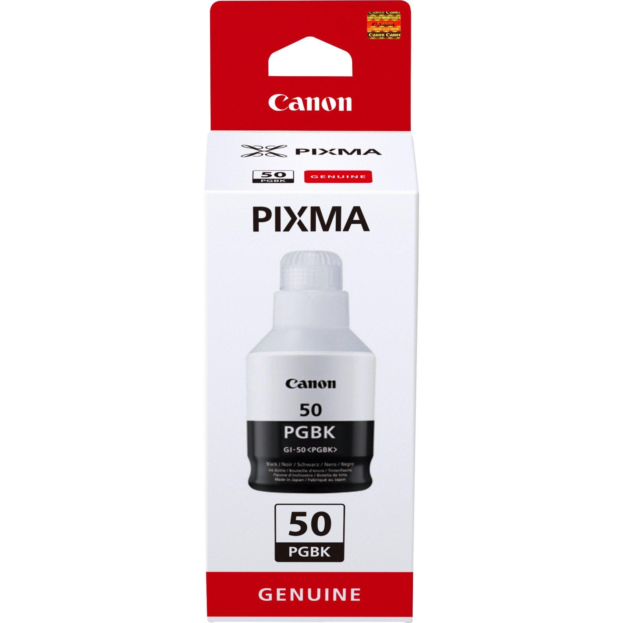 Frasco de Tinta CANON GI50PGBK/3386C001 (6000 páginas - Preto)