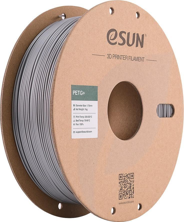 Filamento eSUN PETG+175S1P1 (Prateado)