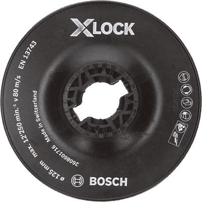 Prato de Suporte BOSCH 2608601716 (Plástico - Preto)