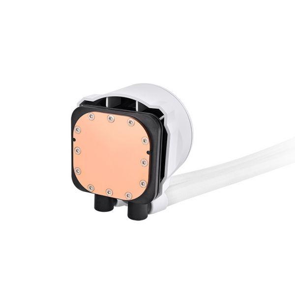 Sistema de Refrigeração Líquida All-in-One THERMALTAKE TH280 V2 ARGB Sync Snow Edition (14 cm - 1800 RPM - Multicolor - Branco) — miniatura 3