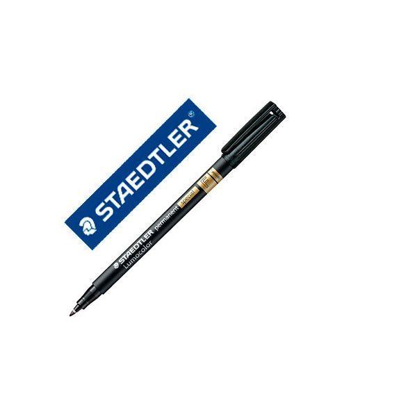 Marcador Permanente STAEDTLER Lumocolor 319 (Preto), miniatura 2