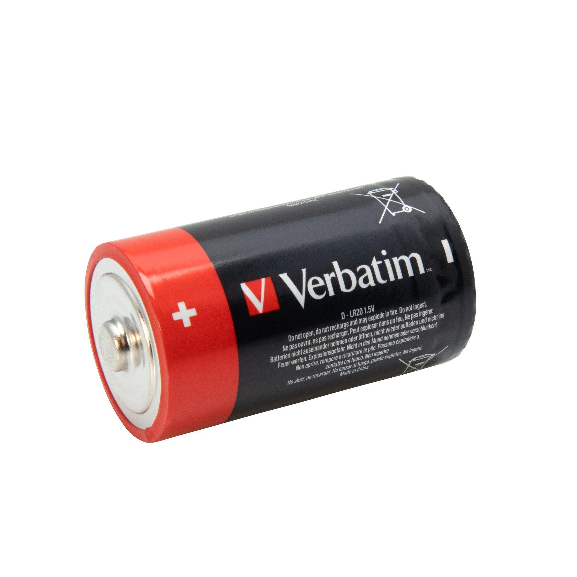 Pilhas Alcalinas VERBATIM 49923 (Multicor)