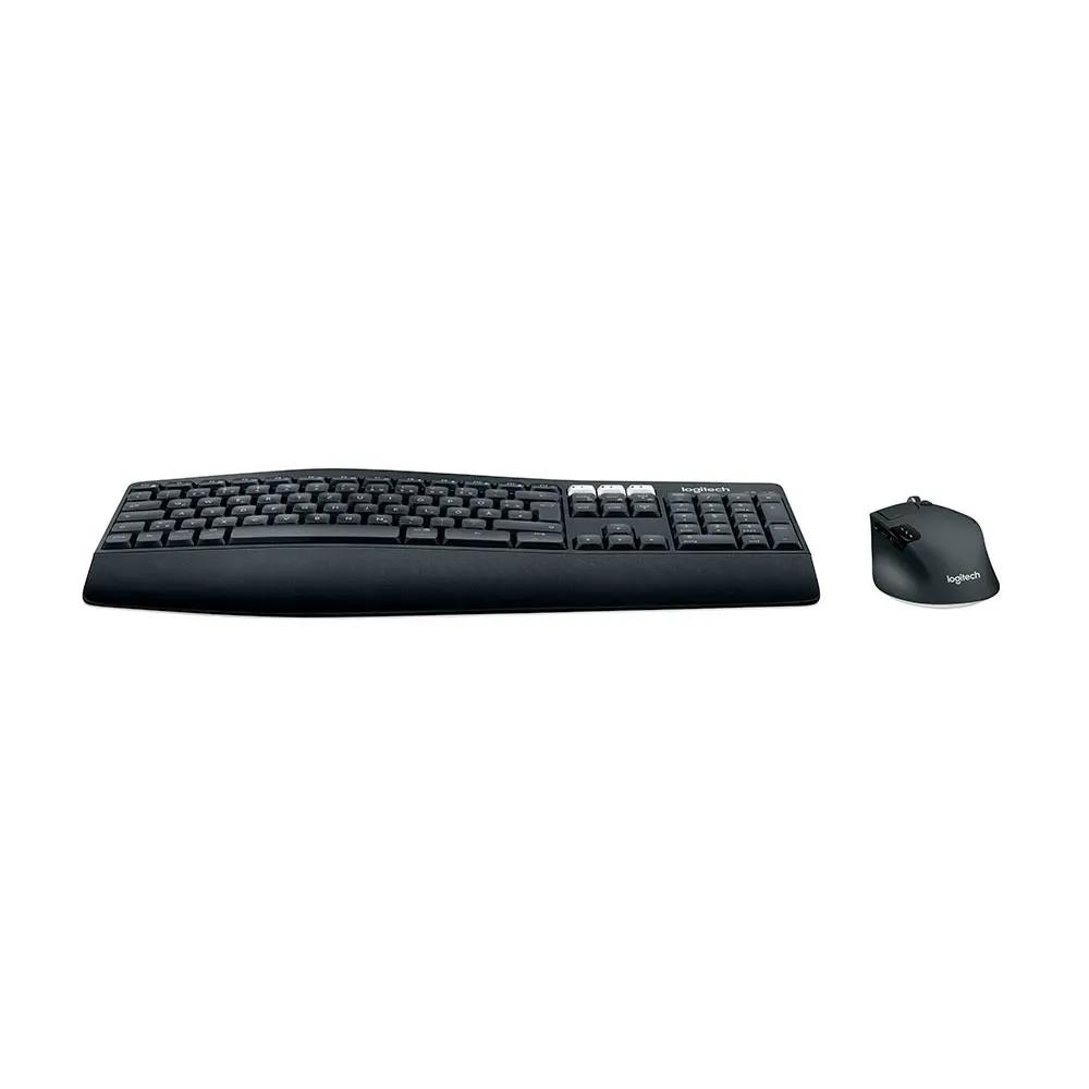 Conjunto Teclado e Rato LOGITECH MK850 Performance (Nórdico - Tamanho completo - RF Wireless + Bluetooth - Preto) — miniatura 2