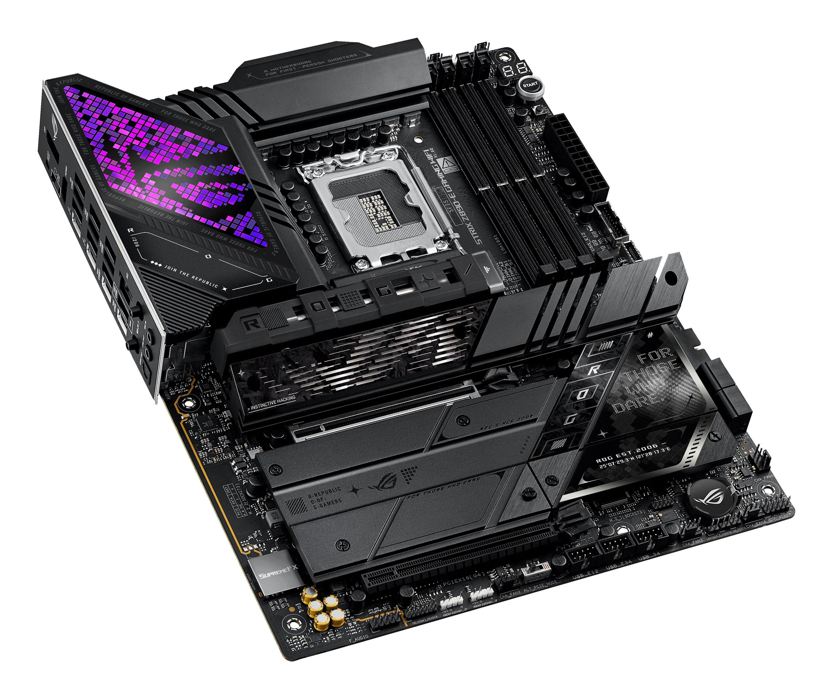 Motherboard ASUS ROG STRIX Z890-E GAMING WIFI (LGA 1851 (Socket V1) - Intel Core Ultra - ATX - Preto), miniatura 10
