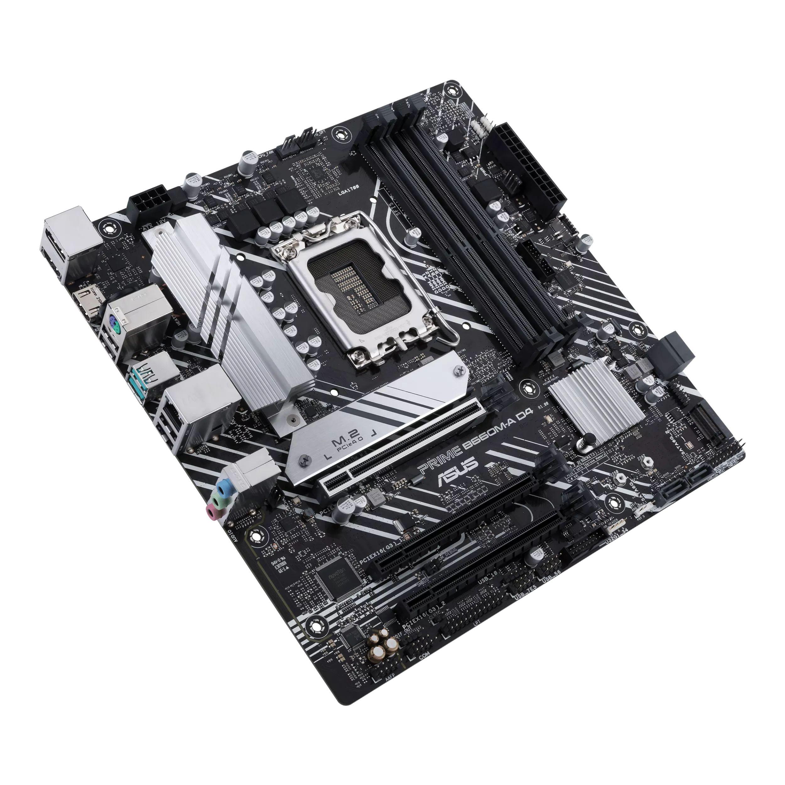 Motherboard ASUS PRIME B660M-A D4-CSM (LGA 1700 - micro ATX - Duplo canal) — miniatura 5