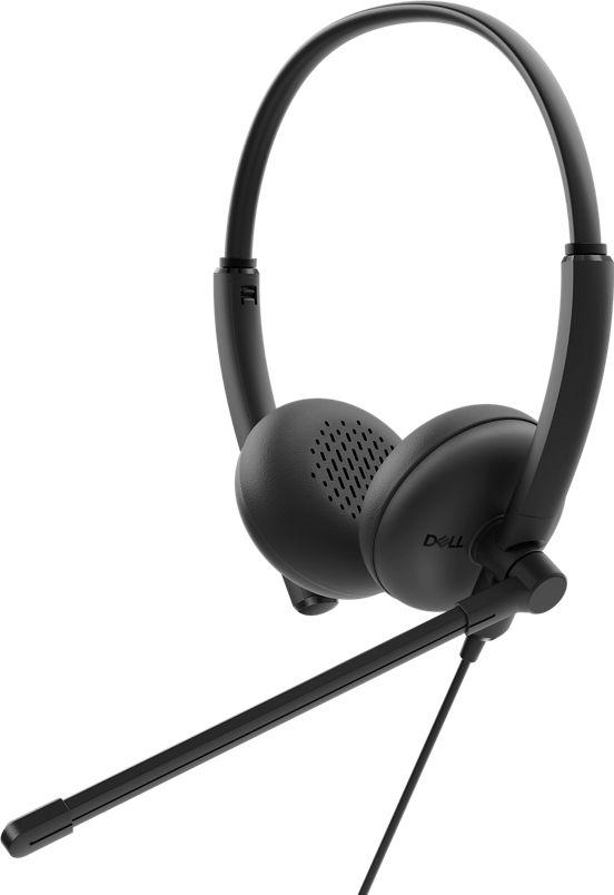 Headset com Fios DELL WH125-DWW (Binaural - Com fios - Supra-aural - Preto)