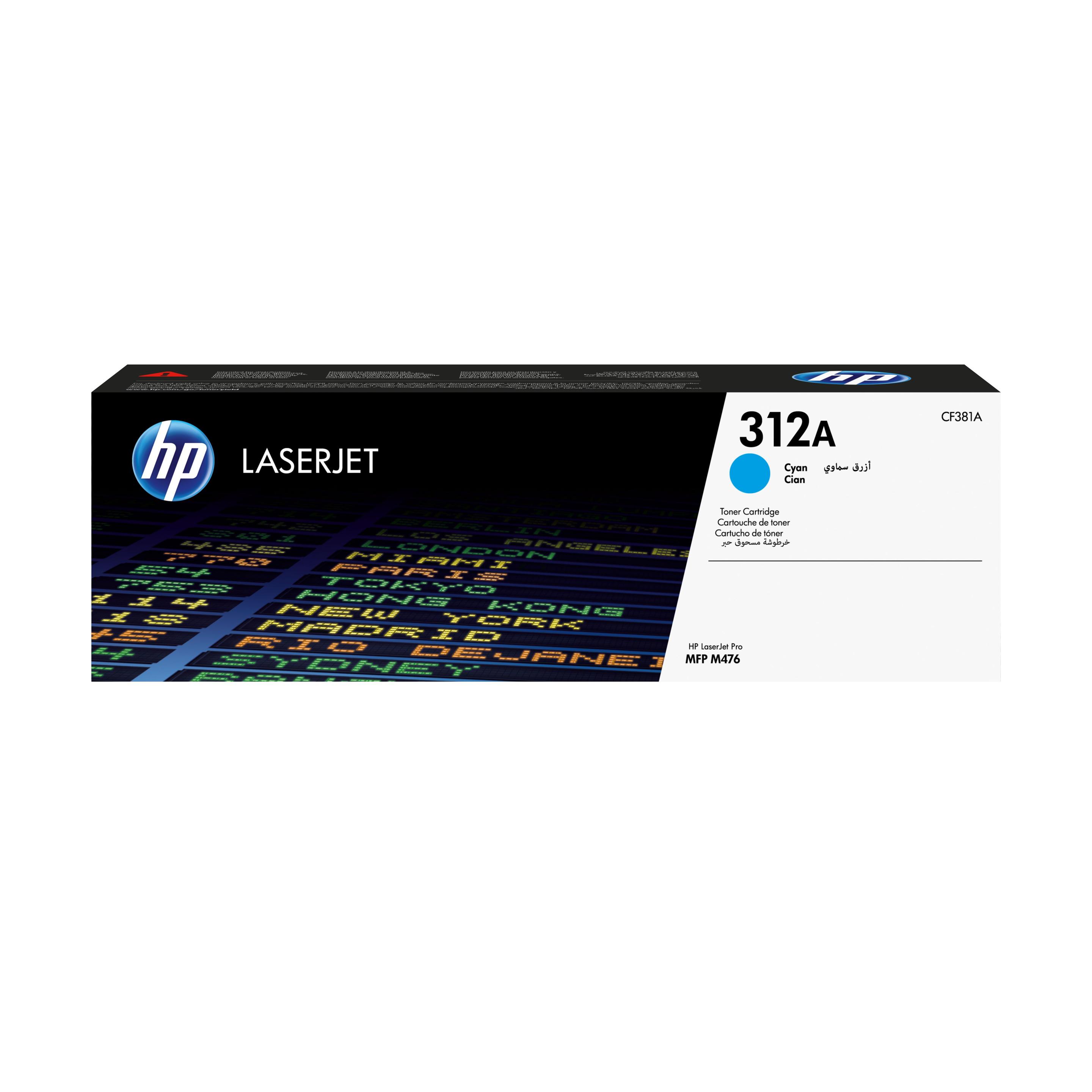 Toner HP 312A (2700 páginas - Ciano)