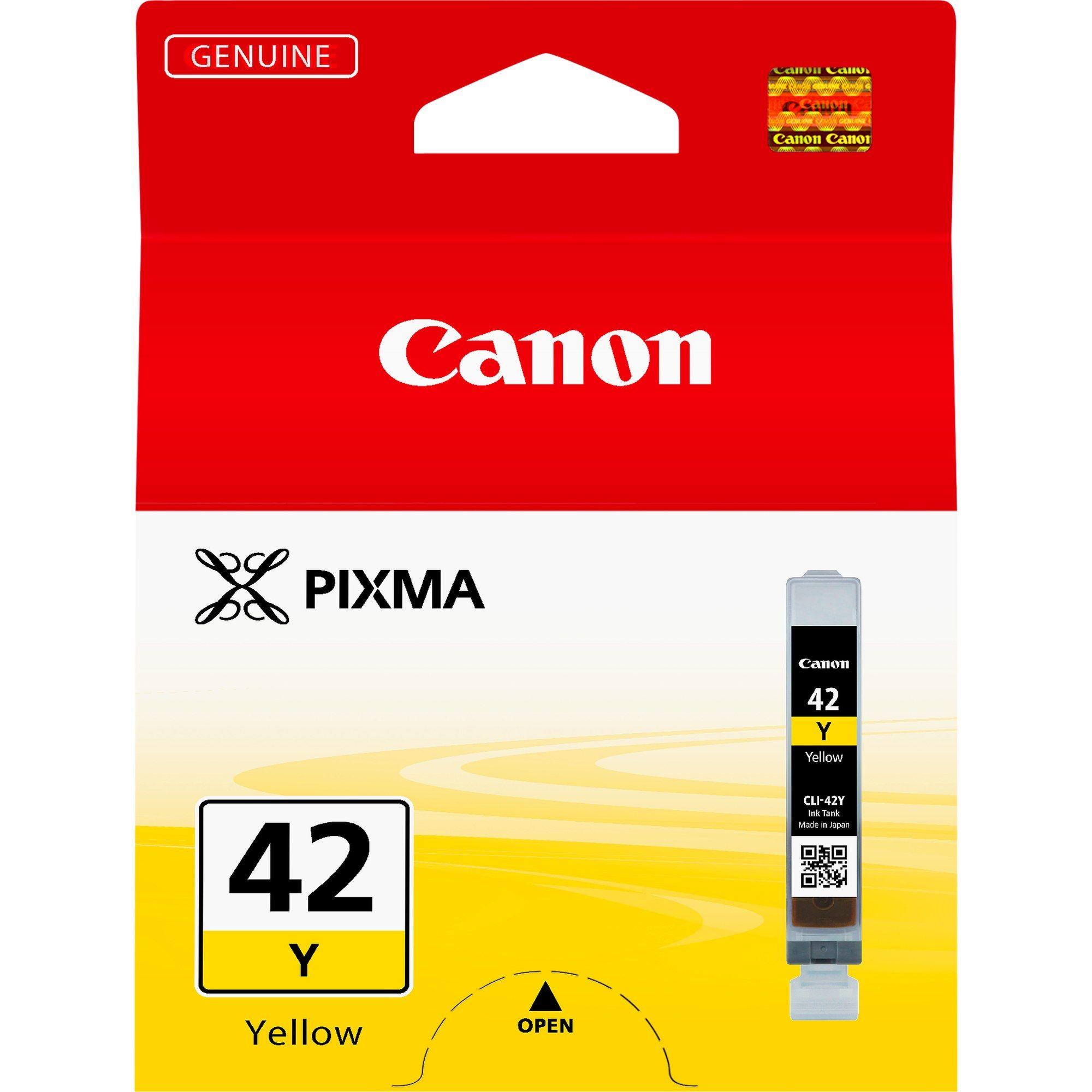Tinteiro CANON CLI-42Y (284 páginas - Canon PIXMA PRO-100 - Amarelo)