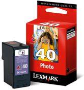 Tinteiro Fotográfico LEXMARK N40 (135 páginas - Preto)