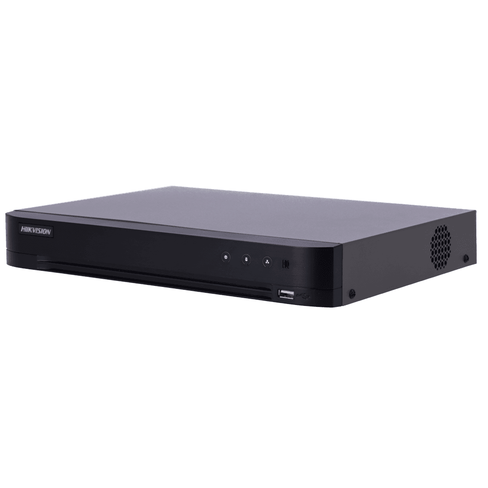 Gravador DVR HIKVISION iDS-7204HUHI-M1/XT (4 Canais - 5 em 1 - Preto)