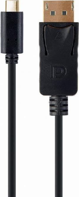 Cabo GEMBIRD A-CM-DPM-01 (2 m - DisplayPort - USB Type-C - Preto)