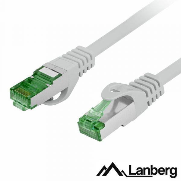 Cabo de Rede LANBERG PCF7-10CU-0100-S (1 m - Cat.7 - RJ-45 - Cinzento), miniatura 2