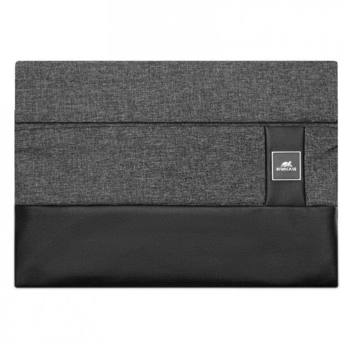 Bolsa para Portátil RIVACASE Lantau 8803 (Poliéster, poliuretano - 33,8 cm - Altura 2 cm - Preto Melange), miniatura 3
