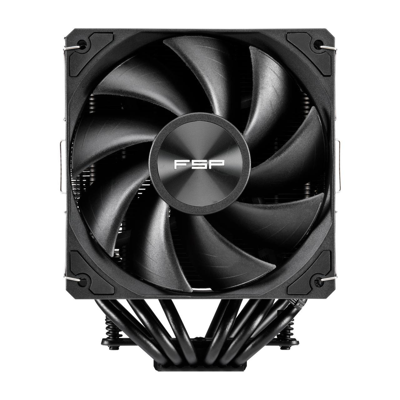 Cooler CPU FSP MP7-B (12 cm - 2 ventoinhas - 1800 RPM - Preto), miniatura 4