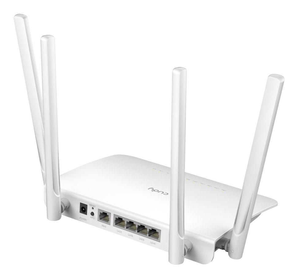 Router CUDY WR1300 (Wi-Fi 5 - 867 Mbit/s - Dual-band - Branco), miniatura 3