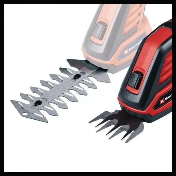 Tesoura de Relva e Arbustos EINHELL GC-CG 3.6/70 Li WT (Bateria de iões de lítio 2,0 Ah - Preto/Vermelho) — miniatura 3